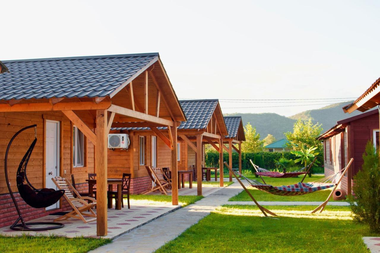 Finca Idoize Camping Hotel Akhmeta Dış mekan fotoğraf