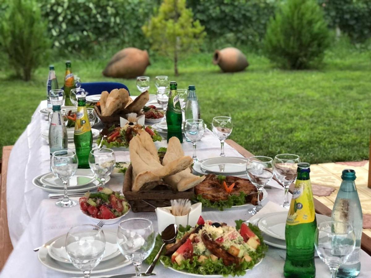 Finca Idoize Camping Hotel Akhmeta Dış mekan fotoğraf