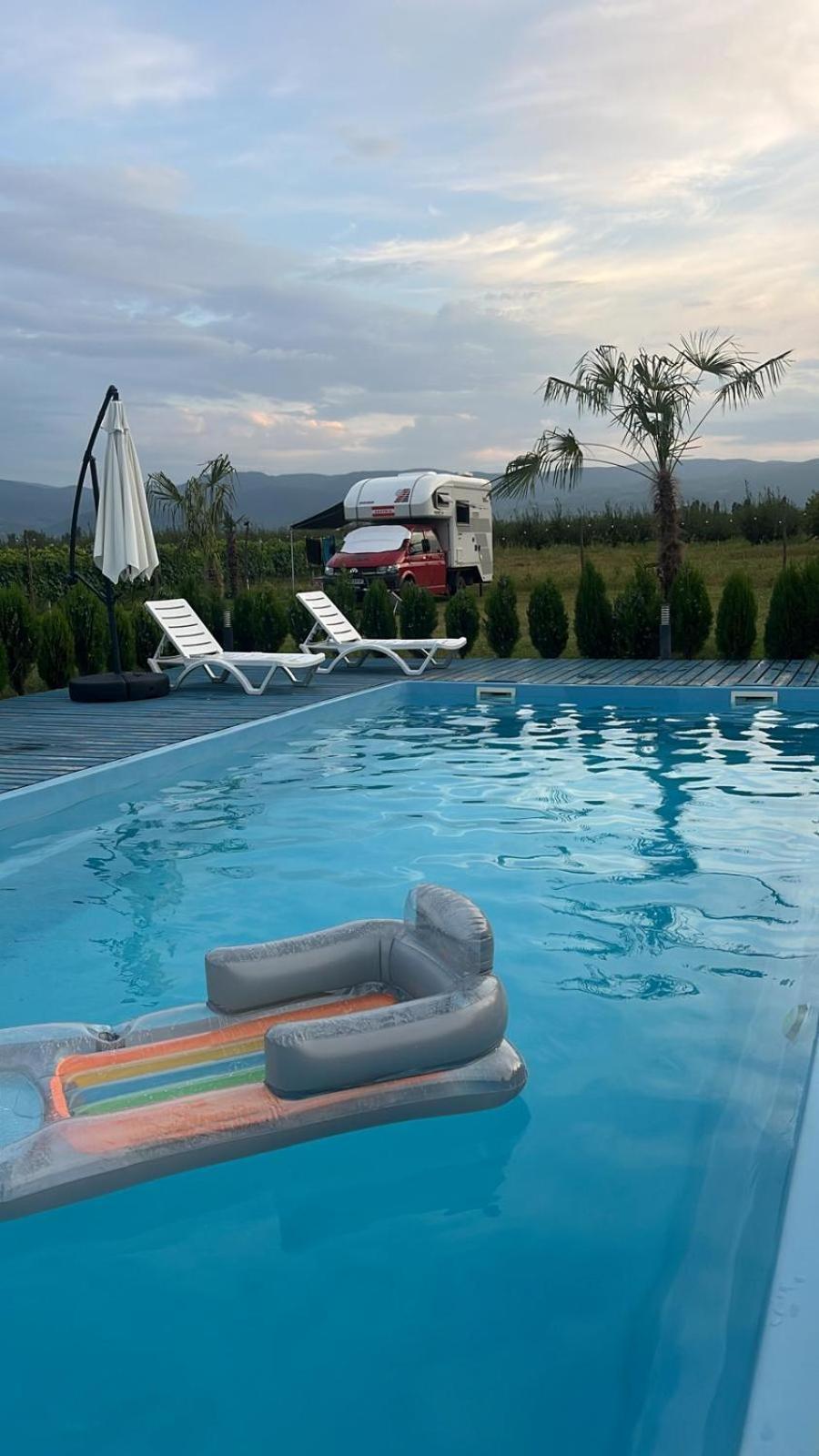Finca Idoize Camping Hotel Akhmeta Dış mekan fotoğraf